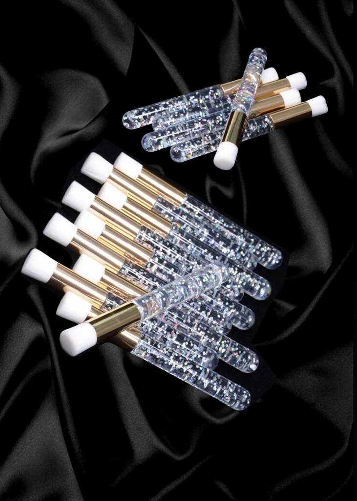 EyeLash Cleaning Glitter Brushes